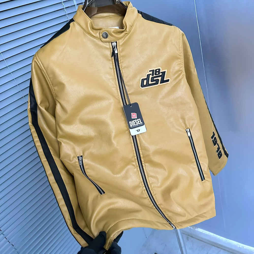Diesel Brown High Premium Authentic Quality Jacket-3