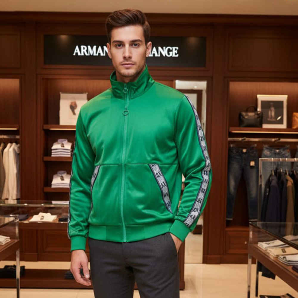 Armani Exchange Green Authentic Premium Quality Jacket-3