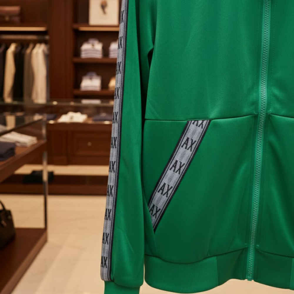 Armani Exchange Green Authentic Premium Quality Jacket-5