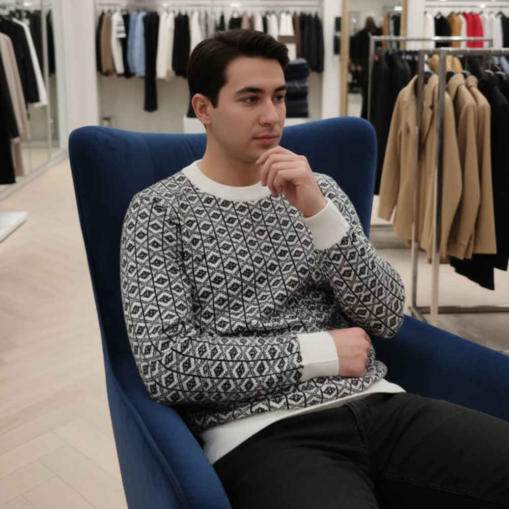 Chanel Black Premium Quality Pullover-thumb-3