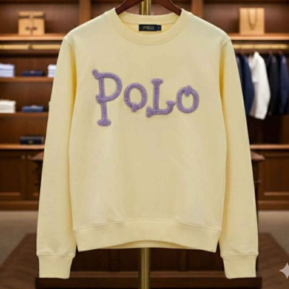Ralph Lauren Cream Premium Quality Sweatshirt-1