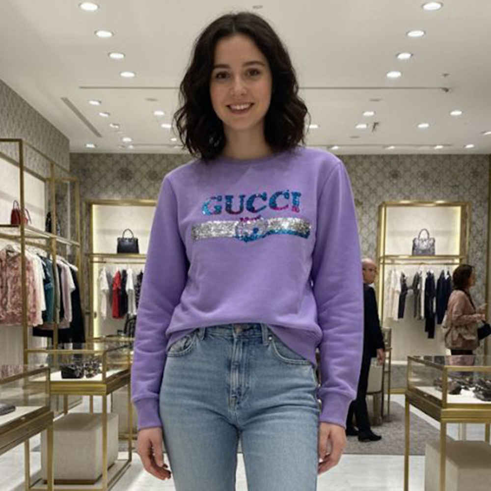 Gucci Purple Premium Quality Sweatshirt-thumb-1