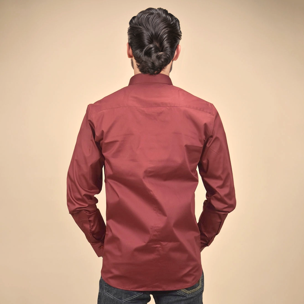 Gucci Bee Embroidered Wine Premium Shirt-3