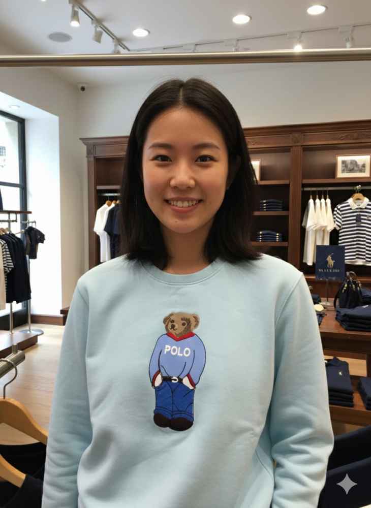 Ralph Lauren Sky Blue Premium Quality Cotton Sweatshirt-1