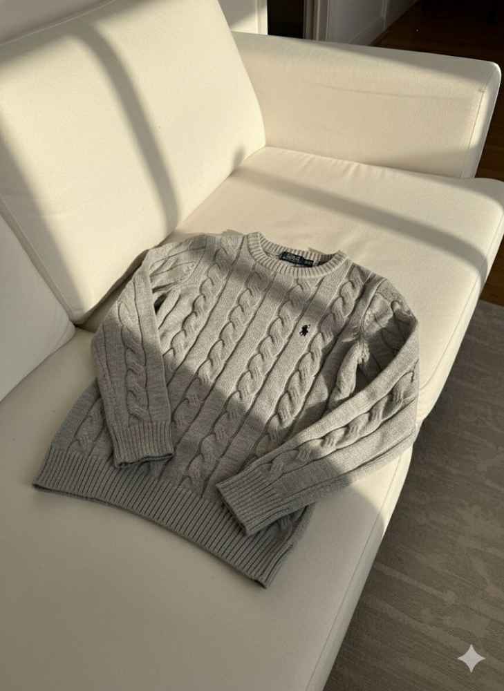 Ralph Lauren Grey Premium Quality Sweatshirt-1