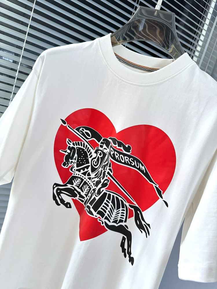 Burberry White Premium Exclusive Polo T-shirt-2