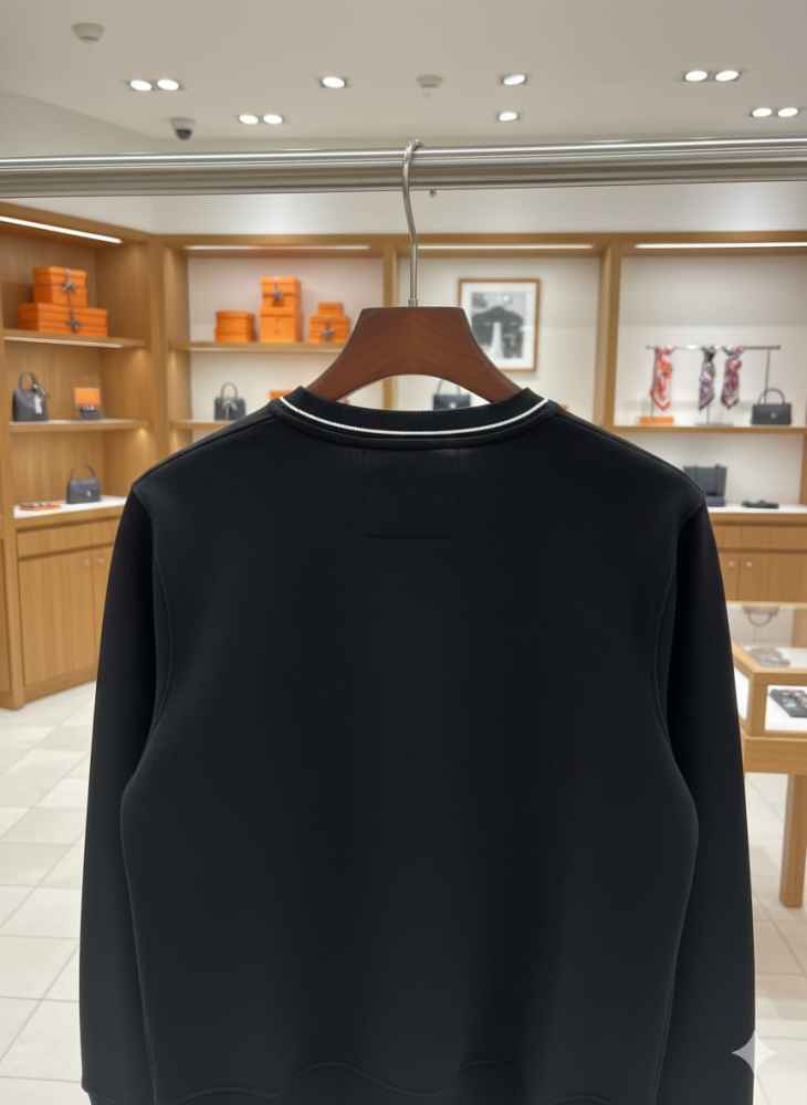 Hermes Black Premium Quality Sweatshirt-thumb-2