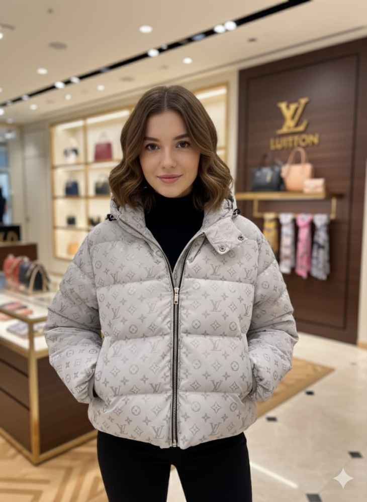 Louis Vuitton Grey Premium Quality Jacket-1