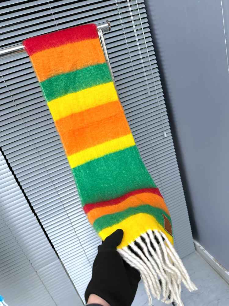 Loewe Anagram Multi Woollen Stole-thumb-3