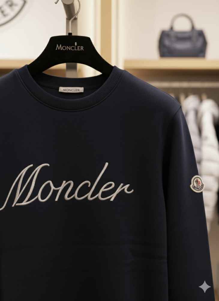 Moncler Black Premium Quality Sweatshirt-4