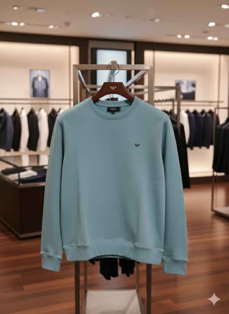 Armani Exchange Blue Premium Quality Sweatshirt-3