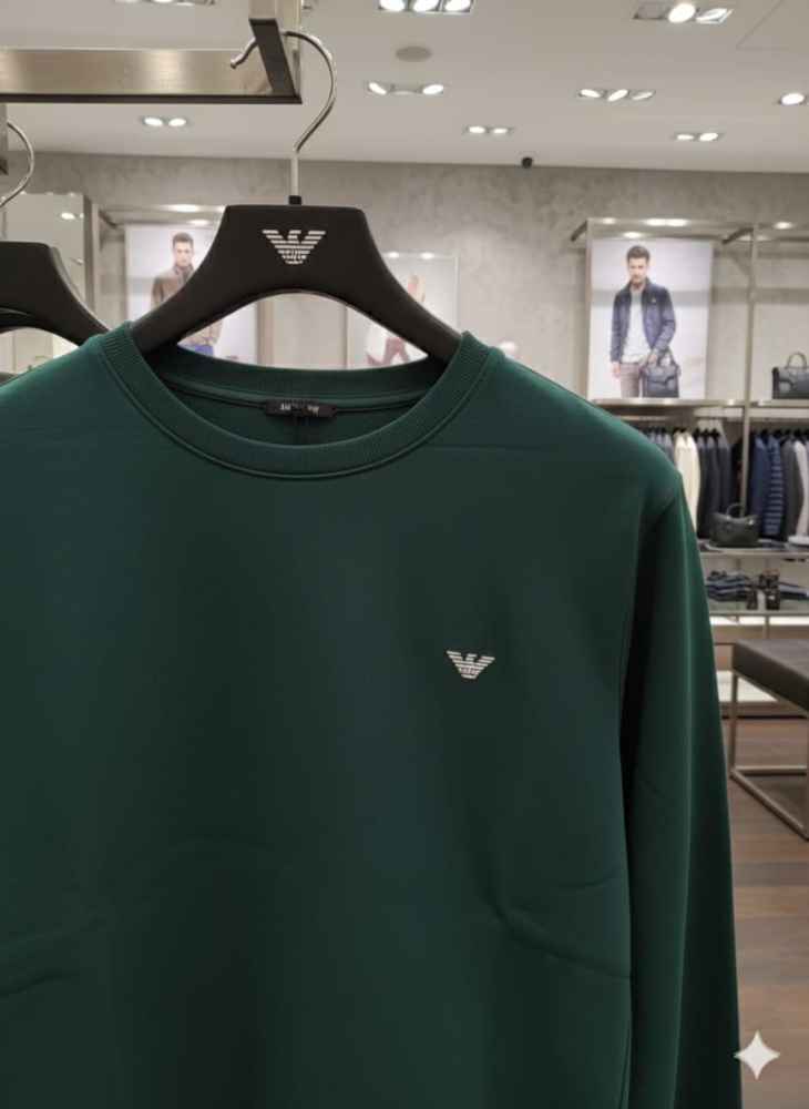 Armani Exchange Green Premium Quality Sweatshirt-3