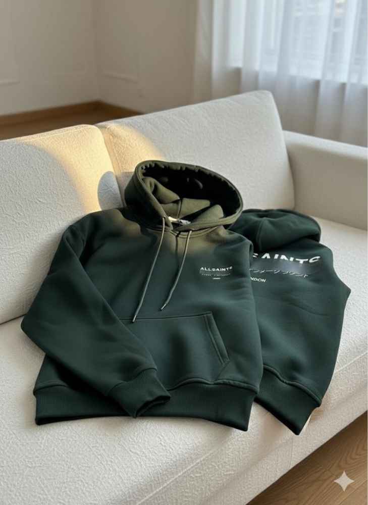 All Saints Green Premium Quality Hoodie-3