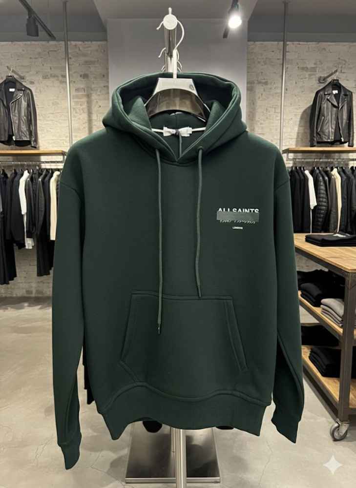 All Saints Green Premium Quality Hoodie-4