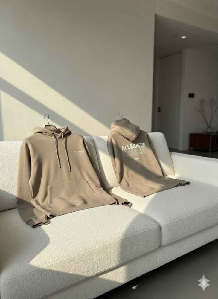 All Saints Grey Premium Quality Hoodie-2