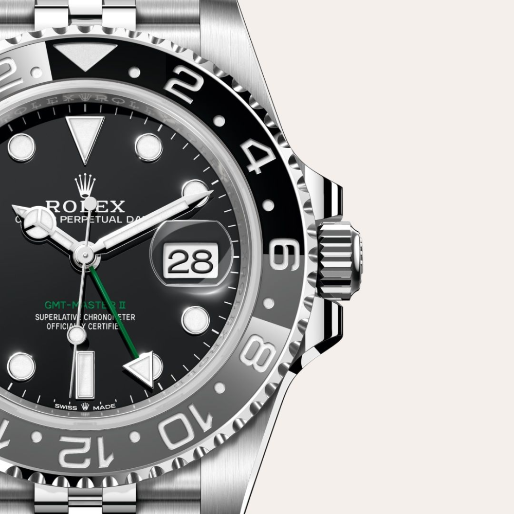 Rolex GMT-Master II Oyster, 40 mm, Oystersteel M126710GRNR-0003-2