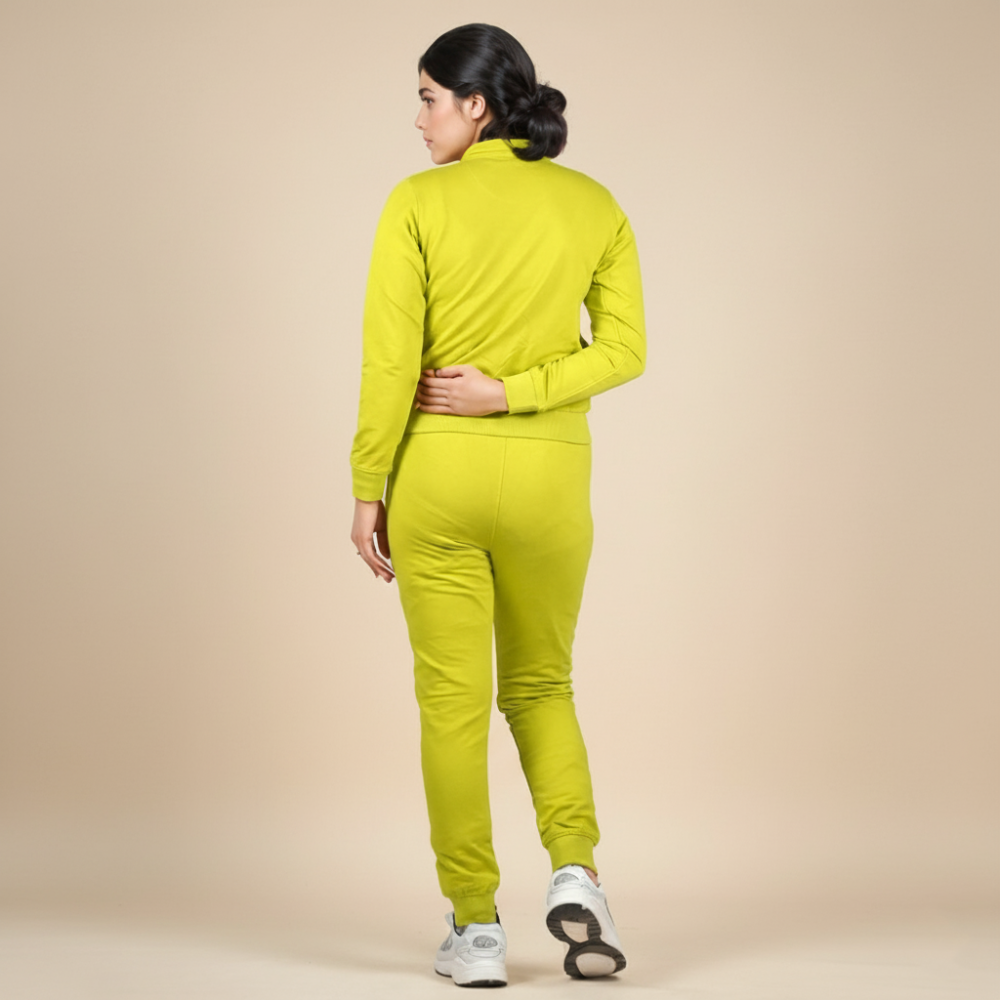 Burberry Mustard Premium Quality Tracksuit-thumb-3