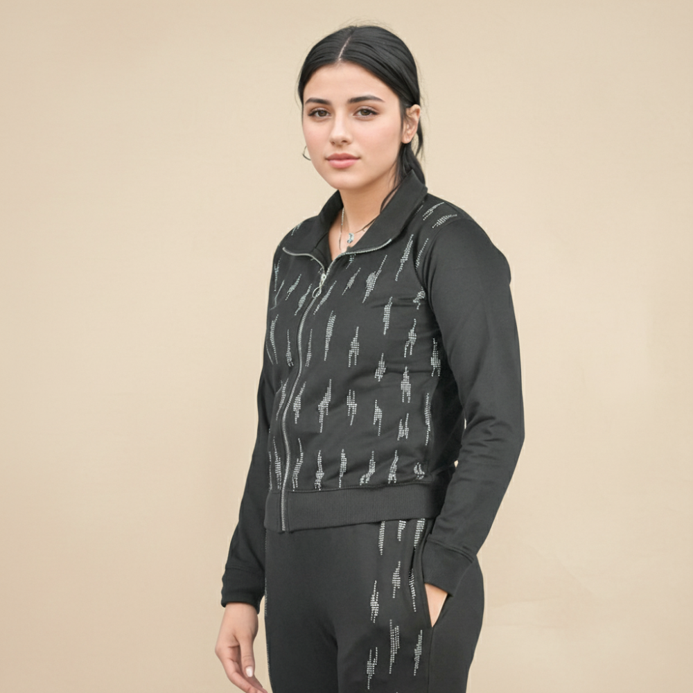 Burberry Black Premium Quality Tracksuit-thumb-0