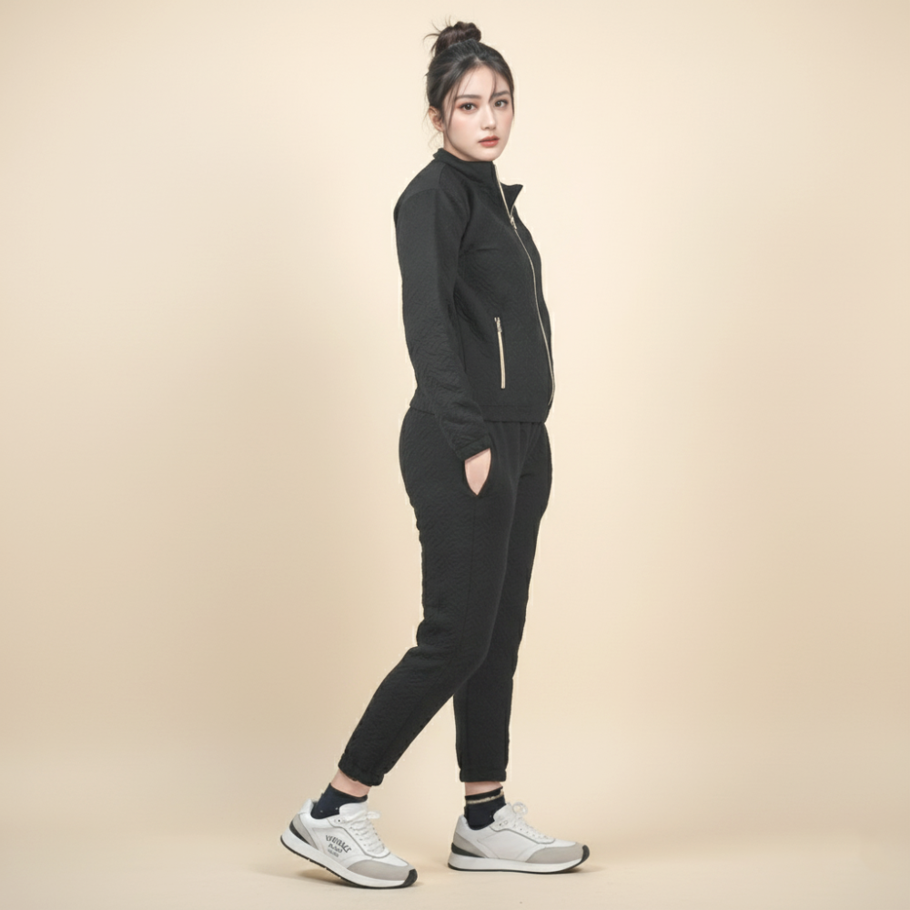 Burberry Black Premium Quality Tracksuit-thumb-2