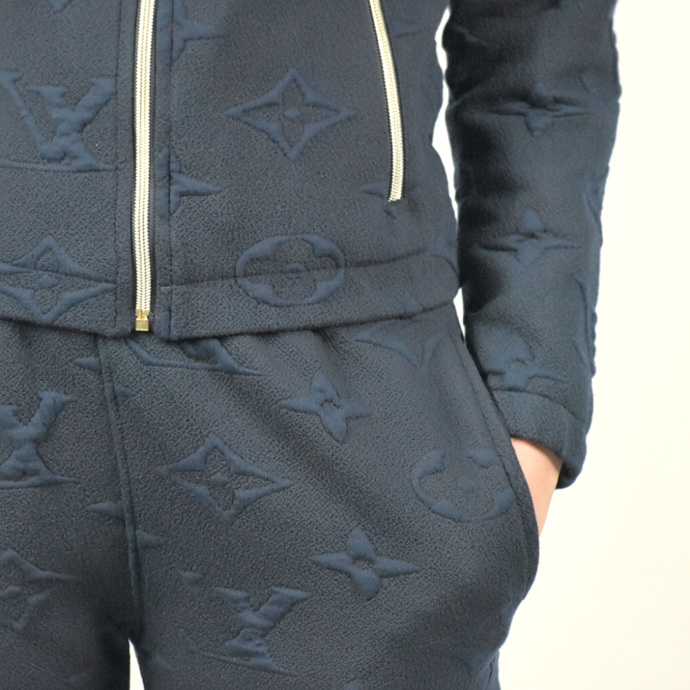 Louis Vuitton Blue Premium Quality Tracksuit-4