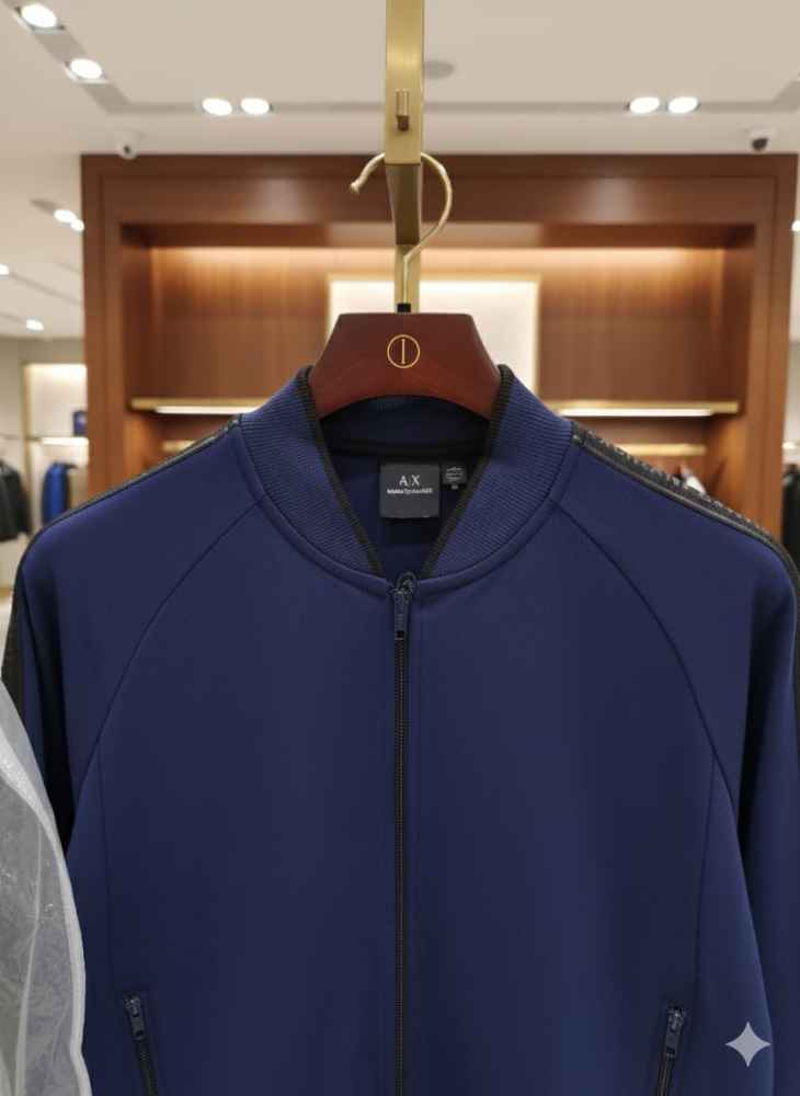 Armani Exchange Blue Premium Quality Jacket-2