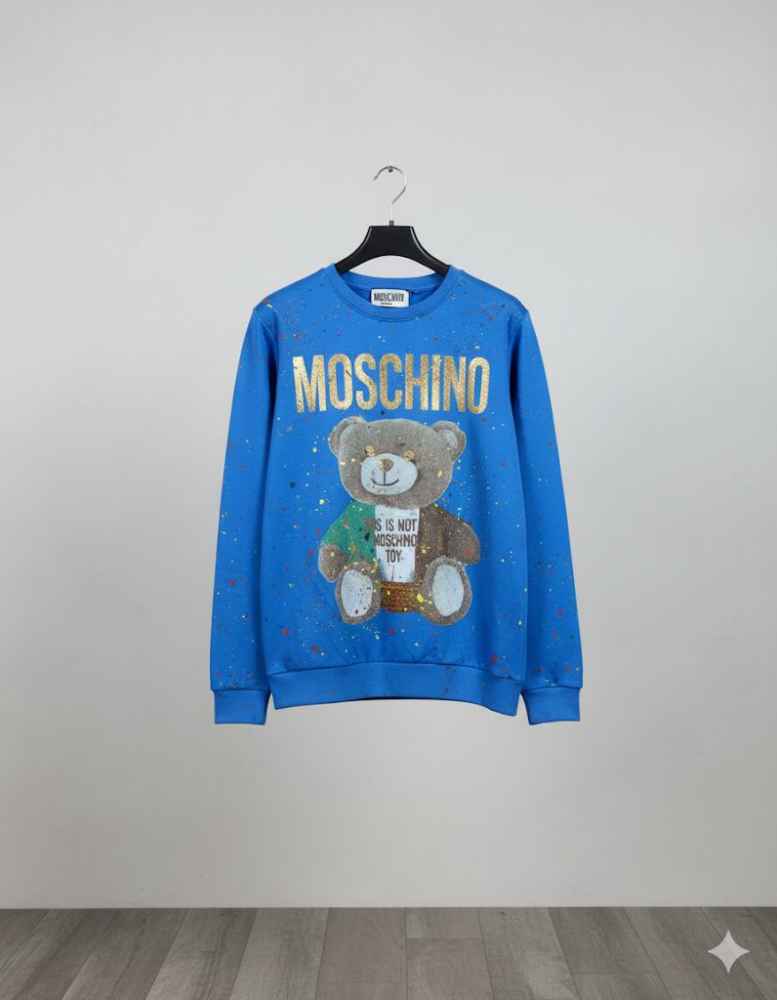 Moschino Blue Premium Quality Sweatshirt-1