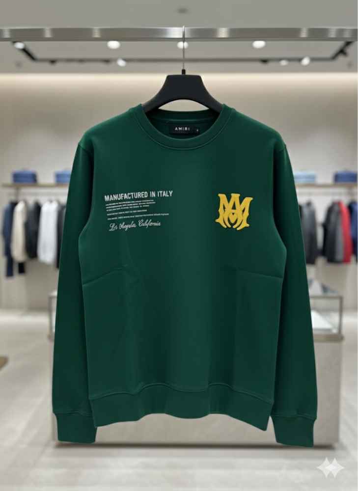 Amiri Green Premium Quality Sweatshirt-2