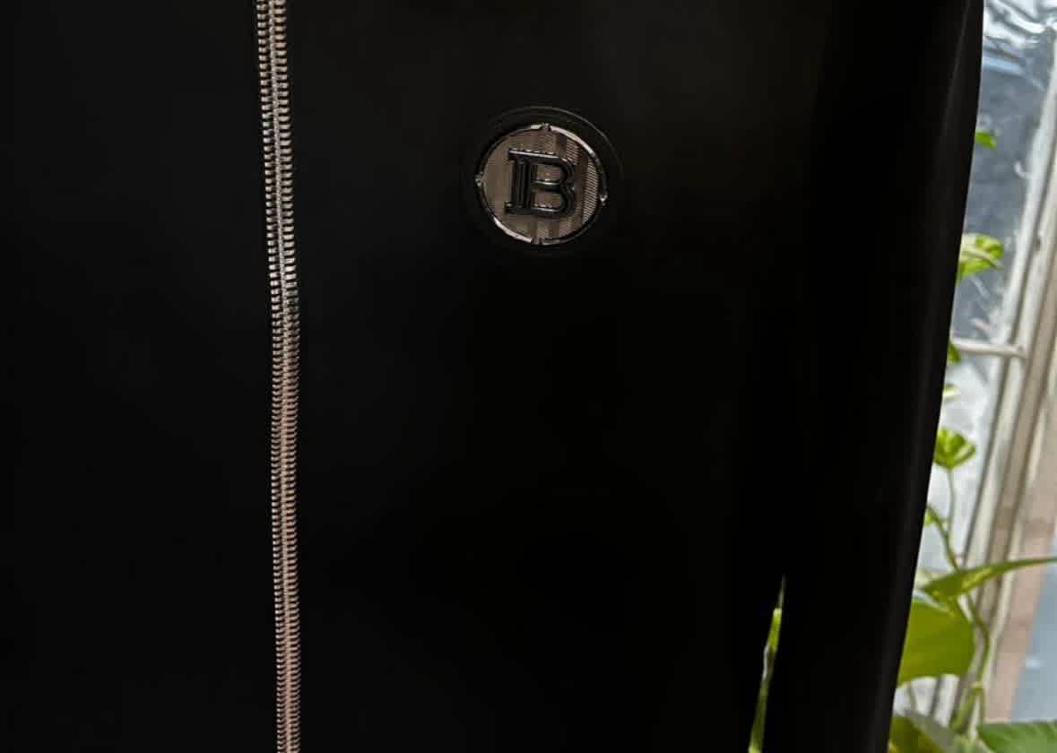 Balmain Black Premium Quality Zipper-4