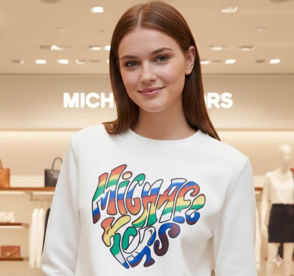 Michael Kors White Premium Quality Tracksuit-thumb-1