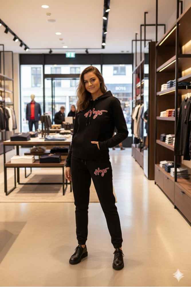 Hugo Boss Black Premium Quality Winter Tracksuit-1