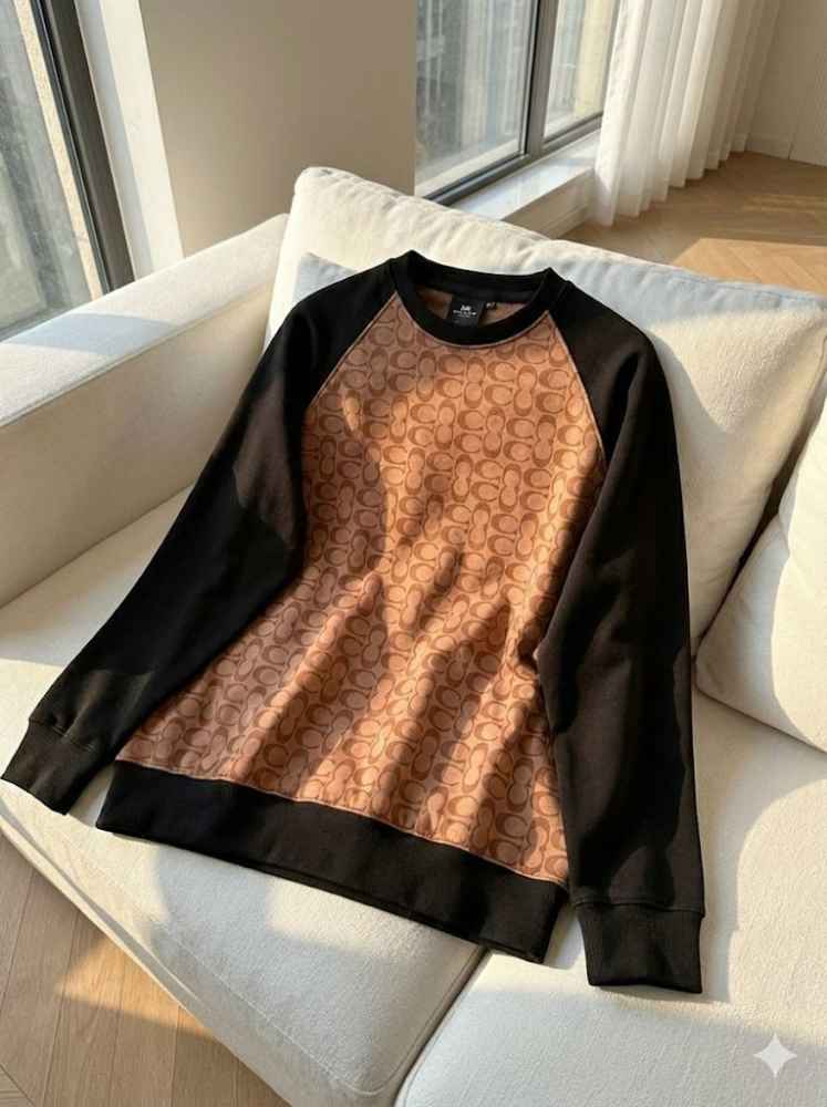 Coach Brown Premium Quality Sweatshirt-thumb-2