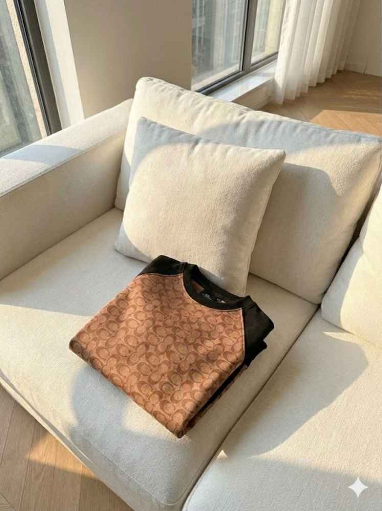 Coach Brown Premium Quality Sweatshirt-thumb-3