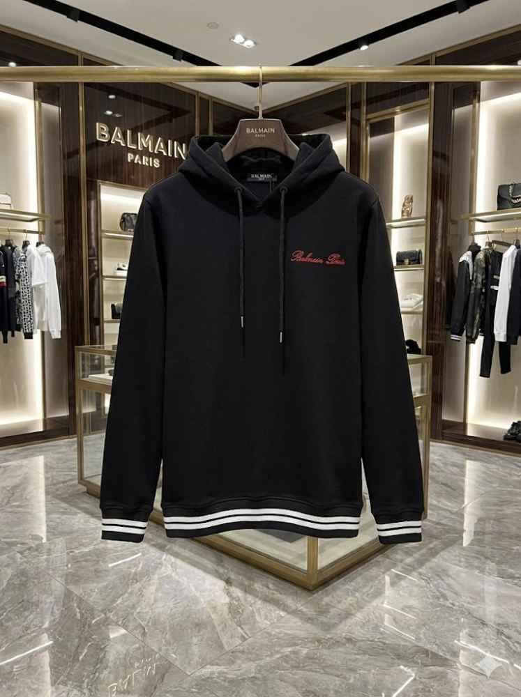 Balmain Black Premium Quality Hoodie-3