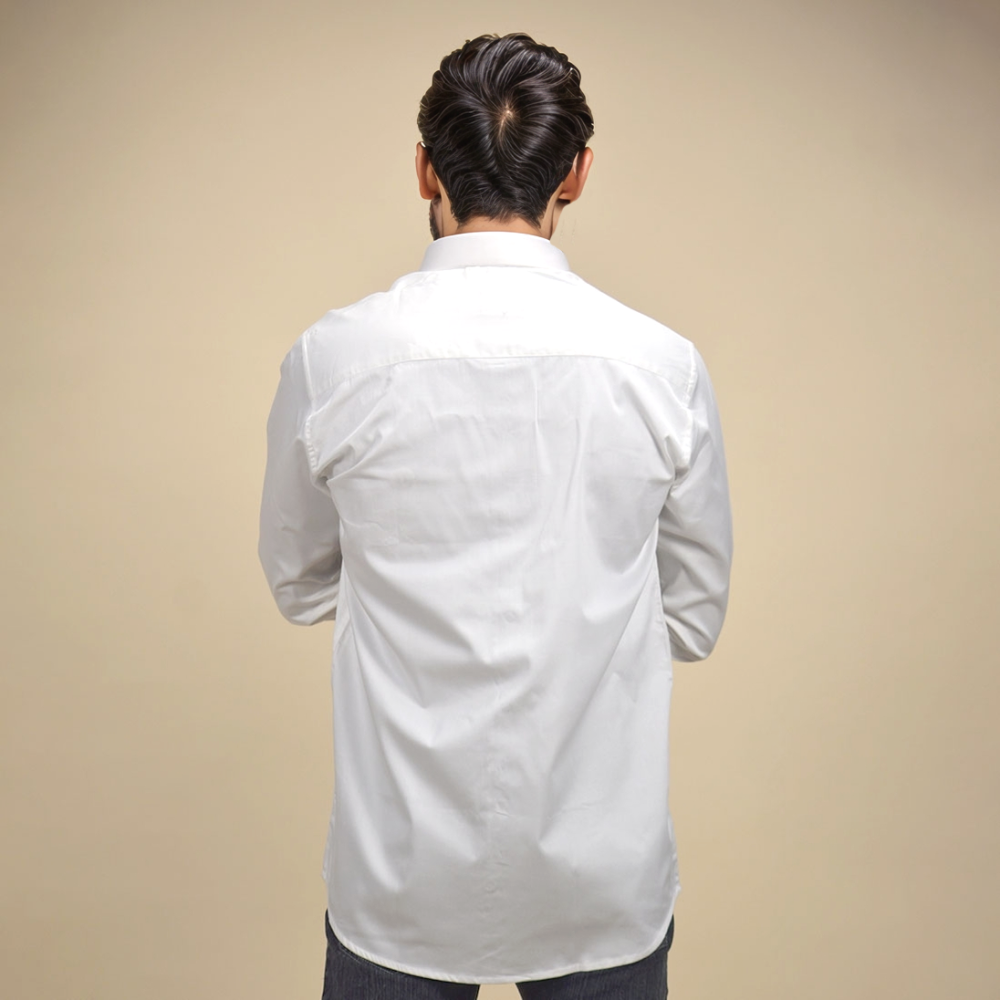 Gucci Embroidered logo White Premium Luxury Shirt-3