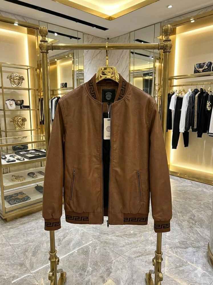 Versace Brown Imported Exclusive Premium Quality Jacket-6