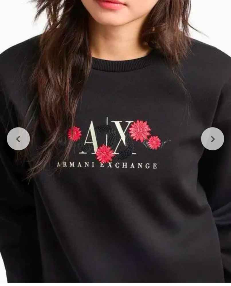 Armani Exchange Black Premium Quality Co-ord Set-2