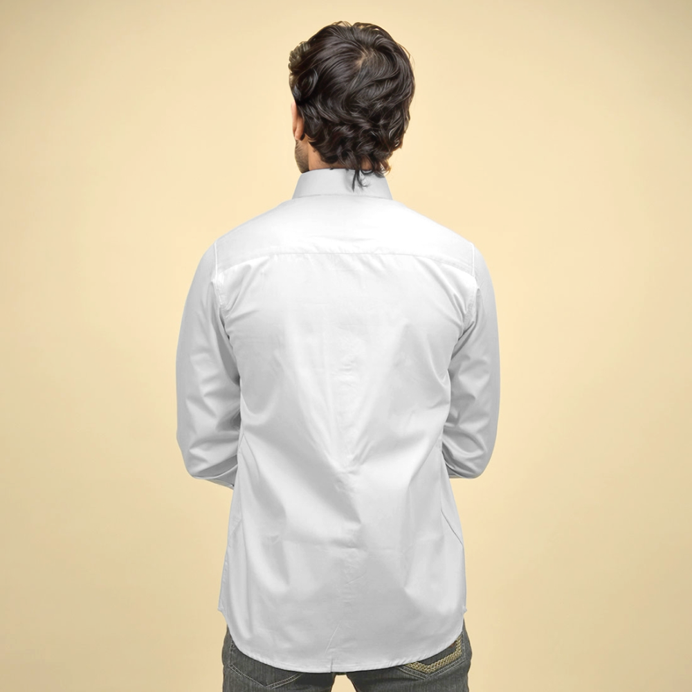 Emporio Armani White Premium Quality Shirt-thumb-3