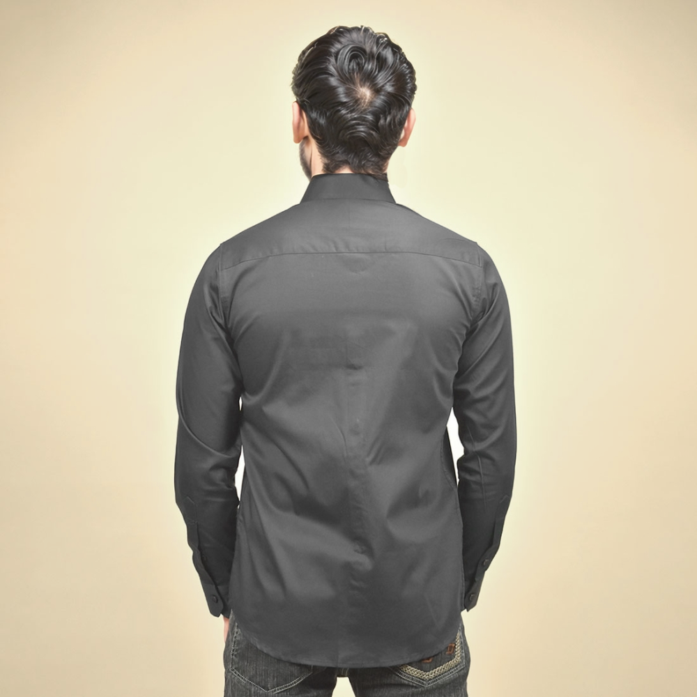 Emporio Armani Black Premium Quality Shirt-thumb-3