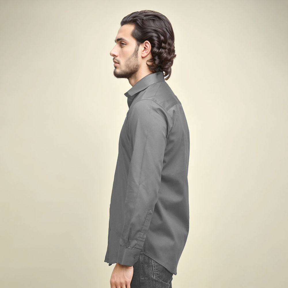 Burberry TB Print Grey Premium Shirt-2