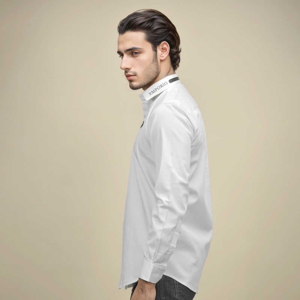 Emporio Armani White Premium Quality Shirt-2