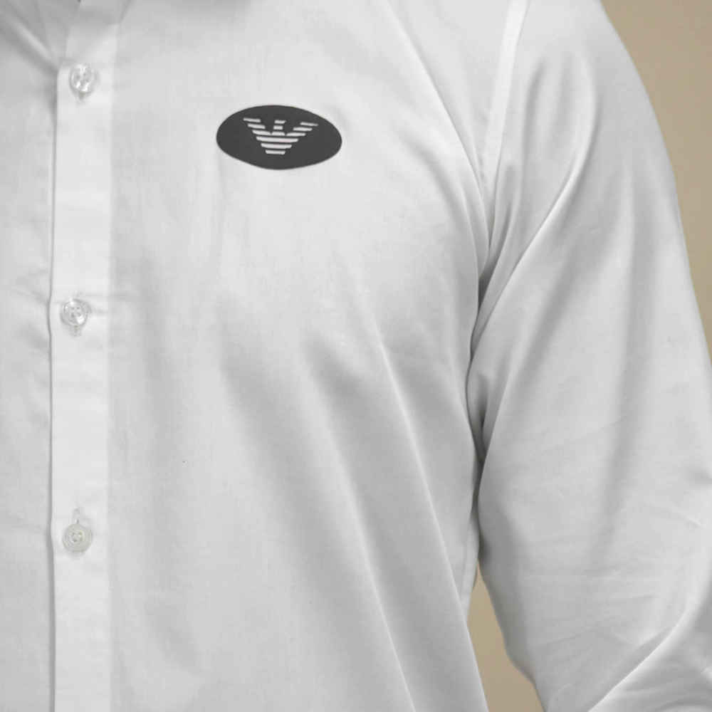 Emporio Armani White Premium Quality Shirt-4