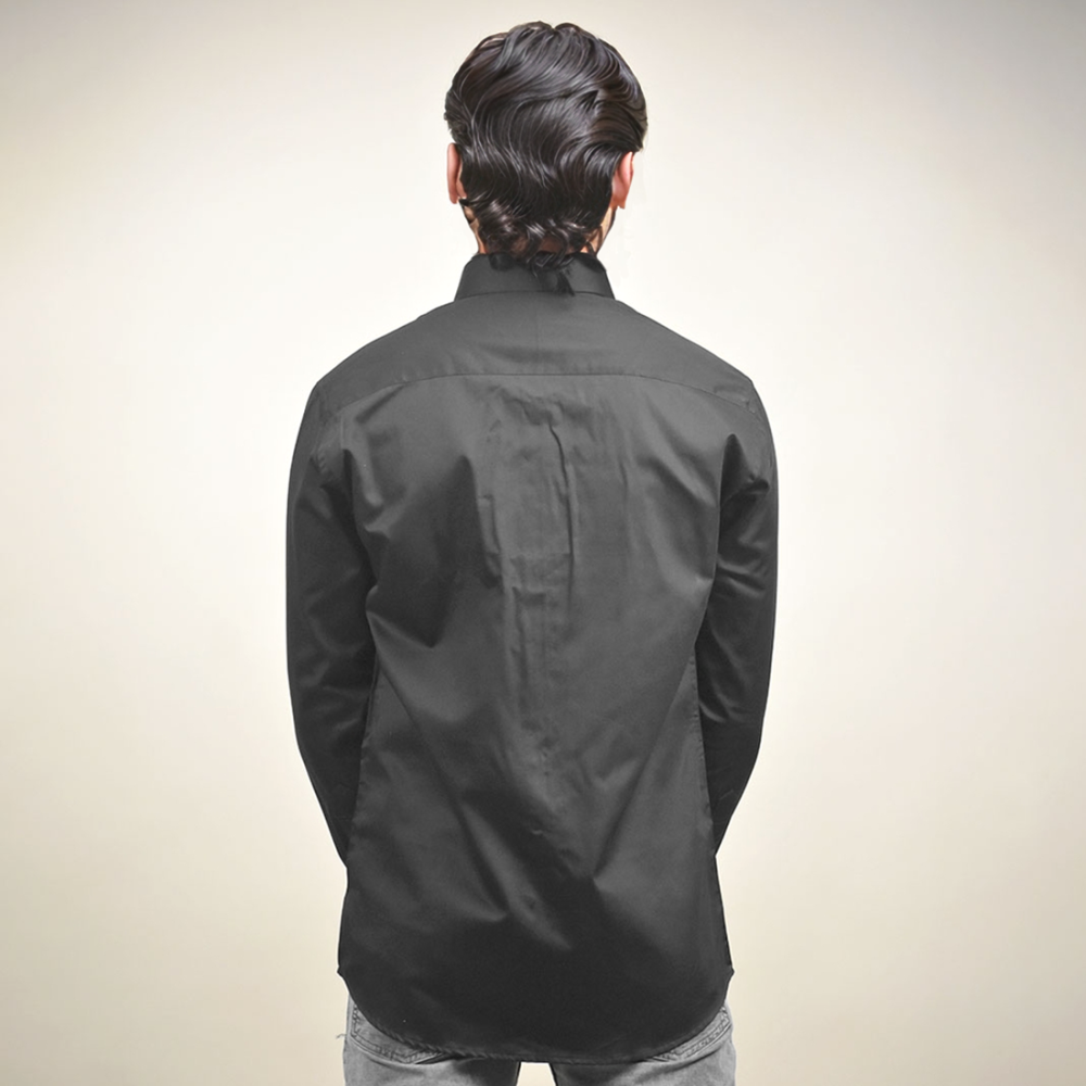 Armani Exchange Printed Black Premium Shirt-3