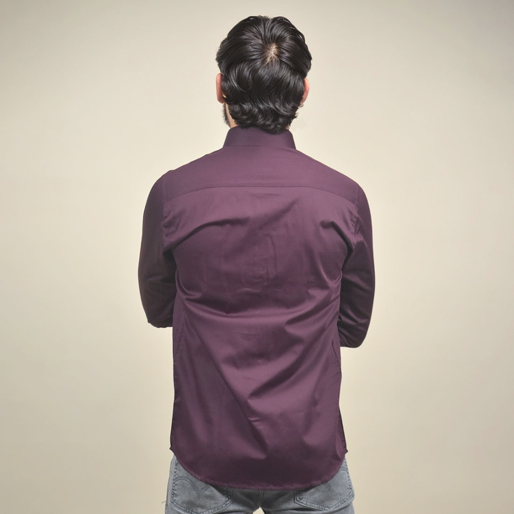 Armani Exchange Wine Premium Quality Shirt-3