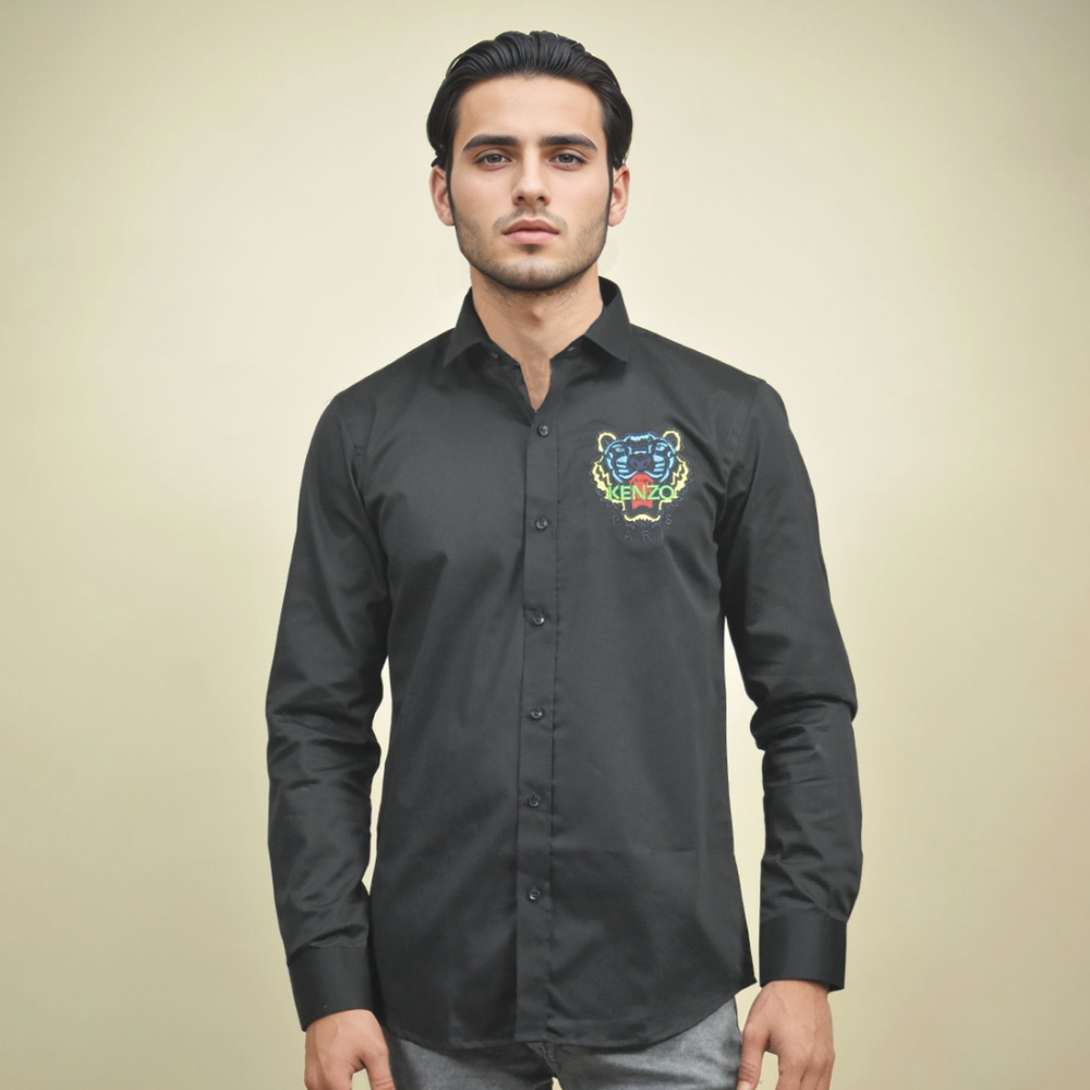Kenzo Black Premium Quality Shirt-1
