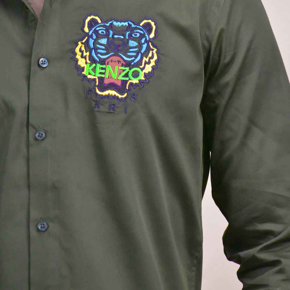 KENZO Green Premium Quality Shirt-5
