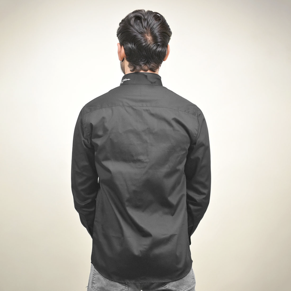 Dolce & Gabbana Black Premium Cotton Shirt-3
