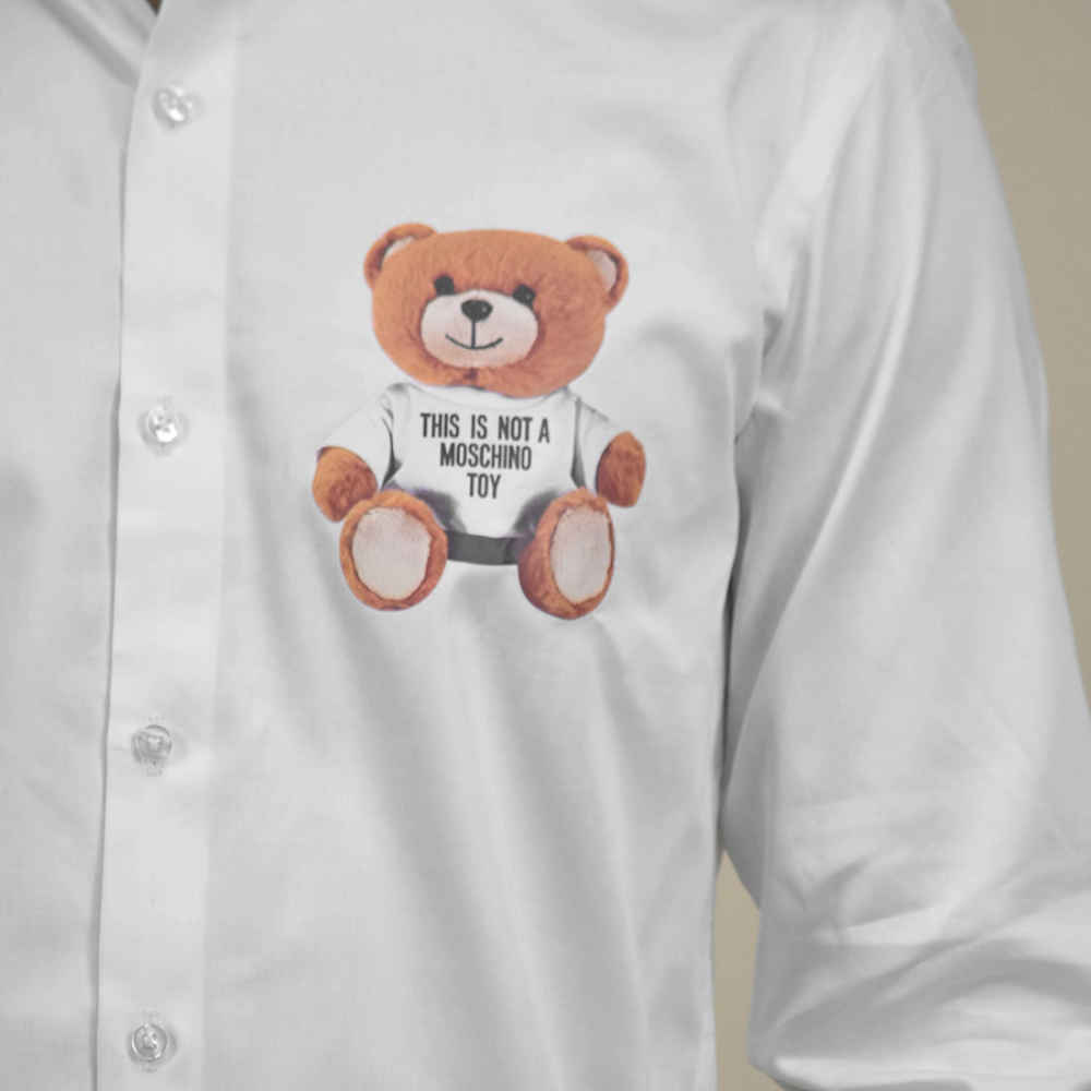 Moschino White Premium Quality Shirt-4