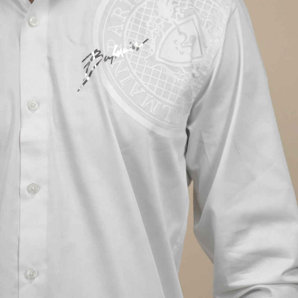 Balmain White Premium Quality Shirt-4