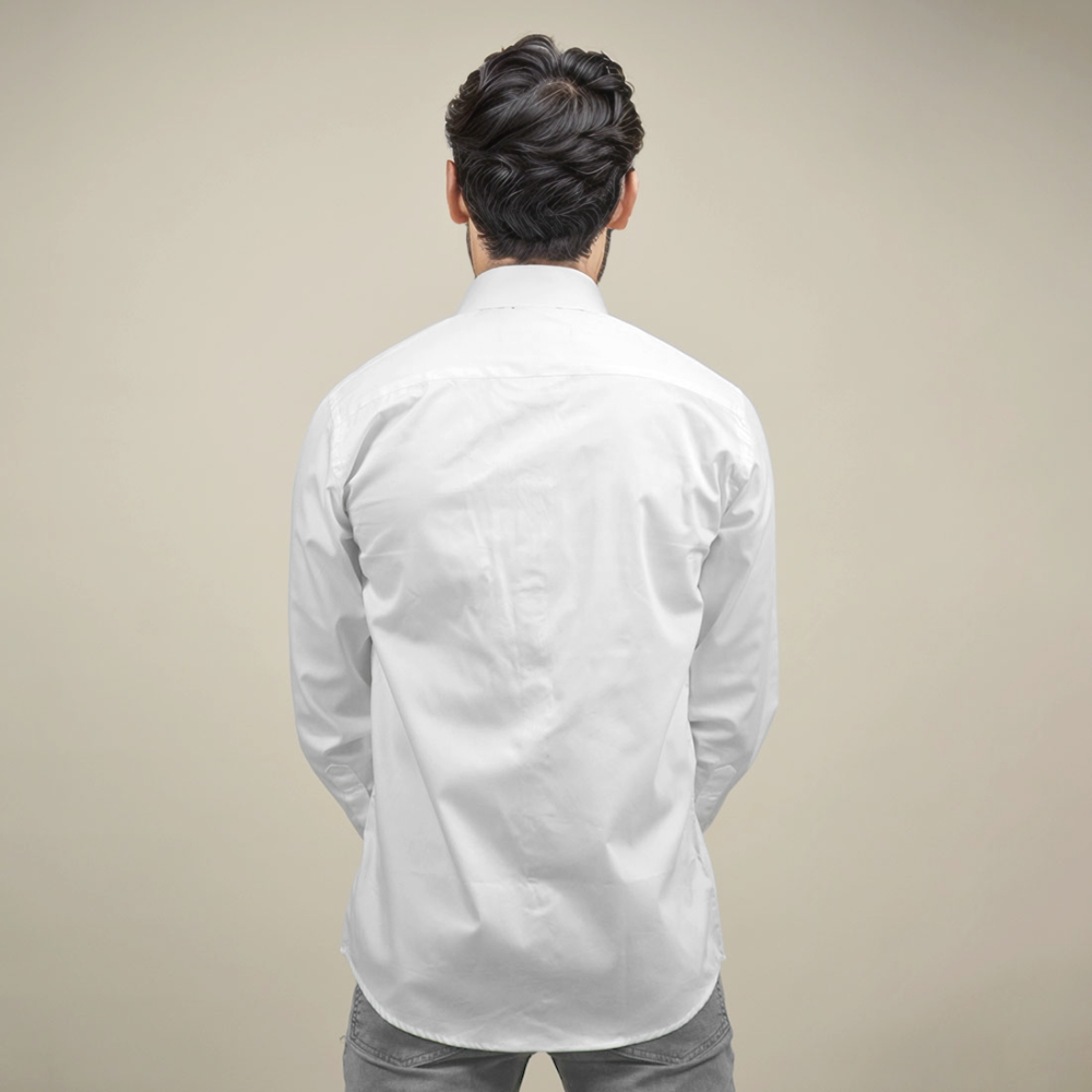 Balmain White Premium Quality Shirt-3