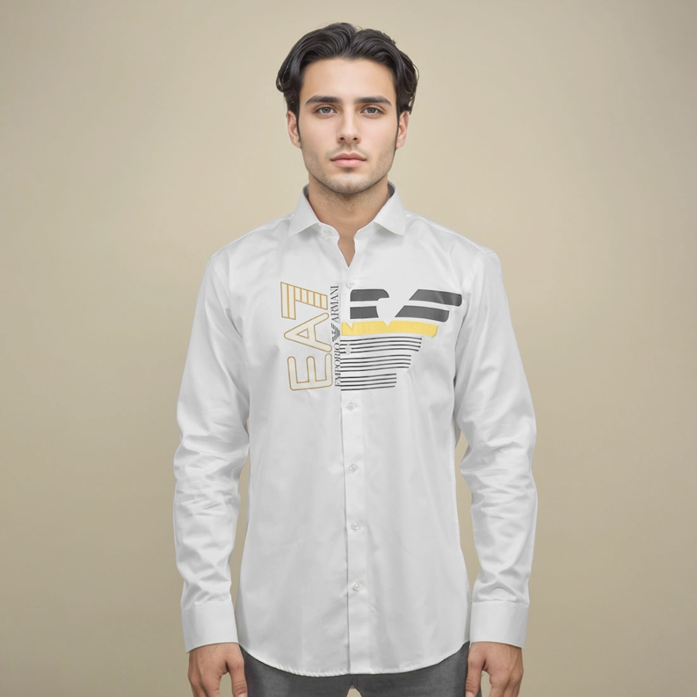 Emporio Armani White Premium Quality Shirt-1